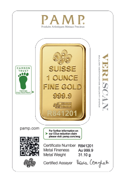 1 Ounce Bar - Minted (9999)